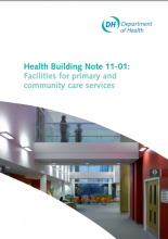 Health Building Note 11-01: Facilities for primary and community care services